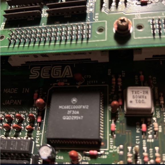 Sega GUNBLADE New York Model 2B Arcade Game PCB Board Cj - Picture 4 of 10